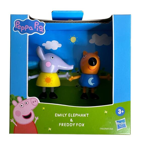 Hasbro Set of 4 Peppa Pig Figures Peppa, Pedro, Suzy Sheep, Freddy, and Emily - Picture 3 of 5